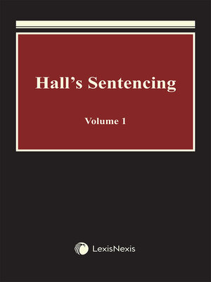 cover image of Hall's Sentencing